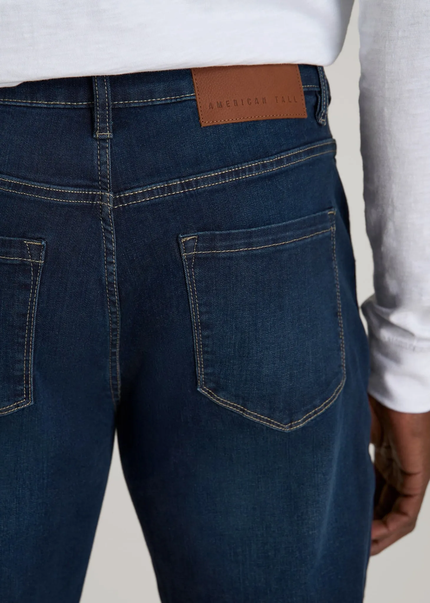 Mason Relaxed Fit Jeans for Tall Men