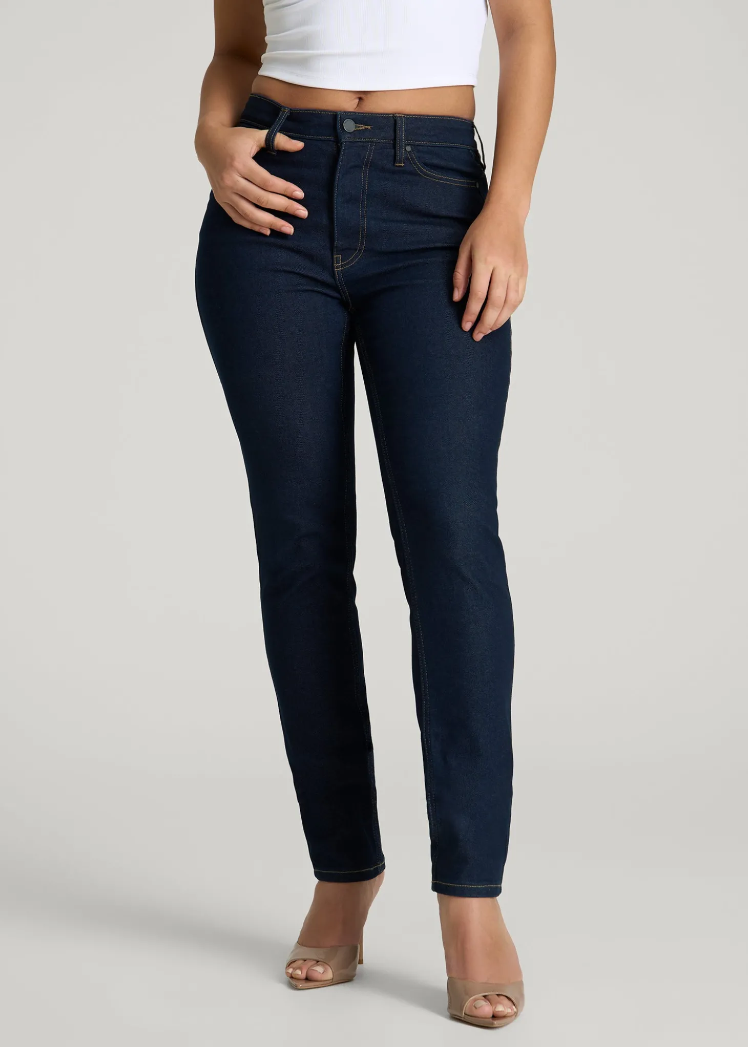 Maya Curve High-Rise Skinny Leg Jeans for Tall Women