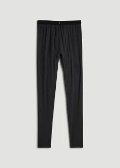 Merino Wool Blend Base Layer Tights for Tall Men
