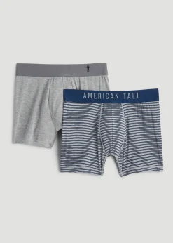 Micro Modal Boxer Briefs for Tall Men