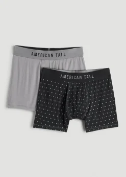 Micro Modal Boxer Briefs for Tall Men