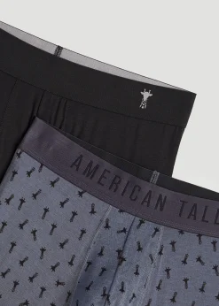 Micro Modal Boxer Briefs for Tall Men