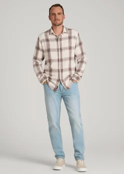 Nelson Flannel Shirt for Tall Men