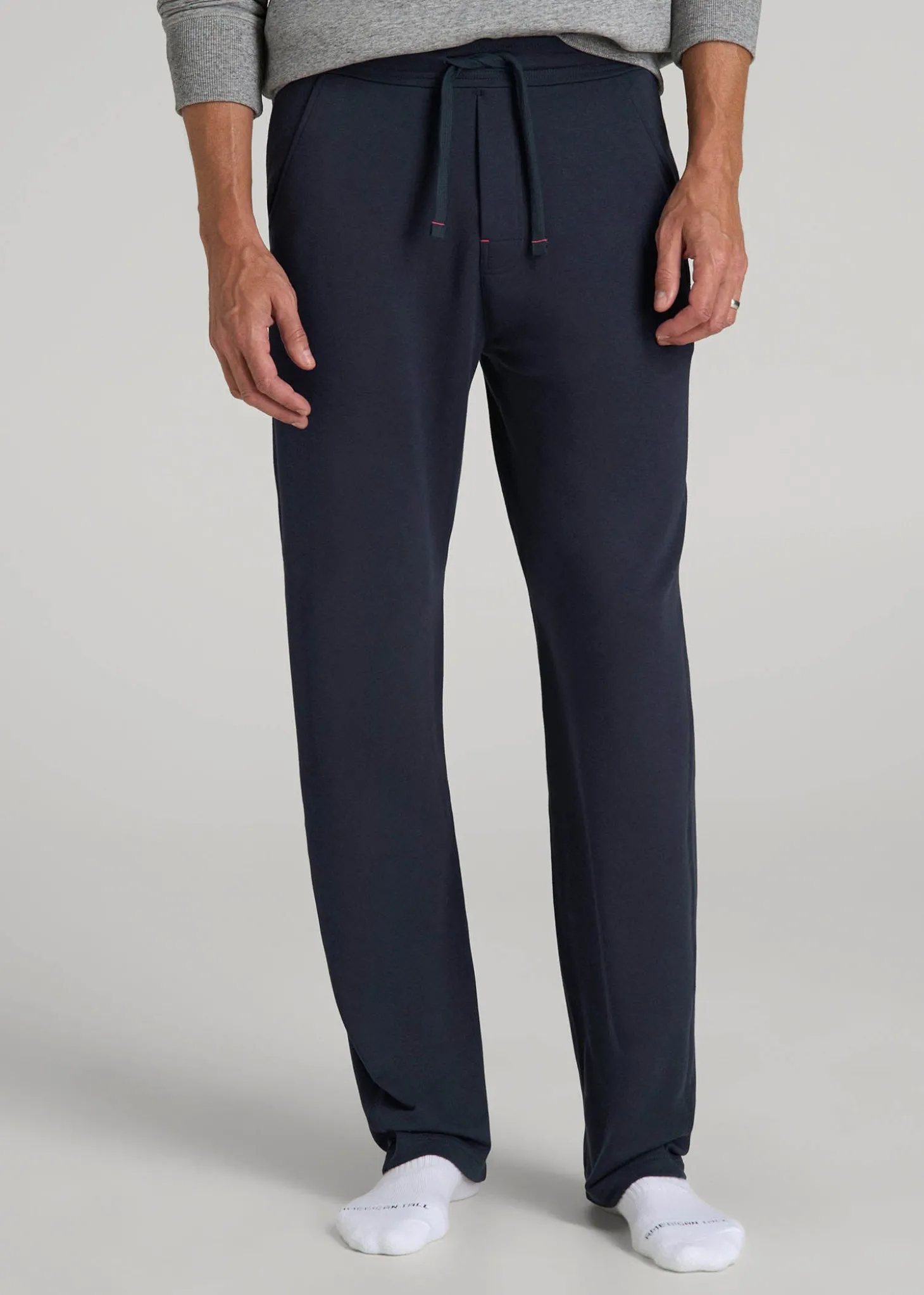 Open-Bottom Pajama Pants for Tall Men