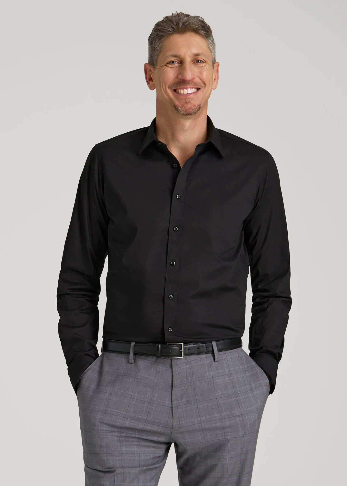 Oskar Easy Care Dress Shirt for Tall Men