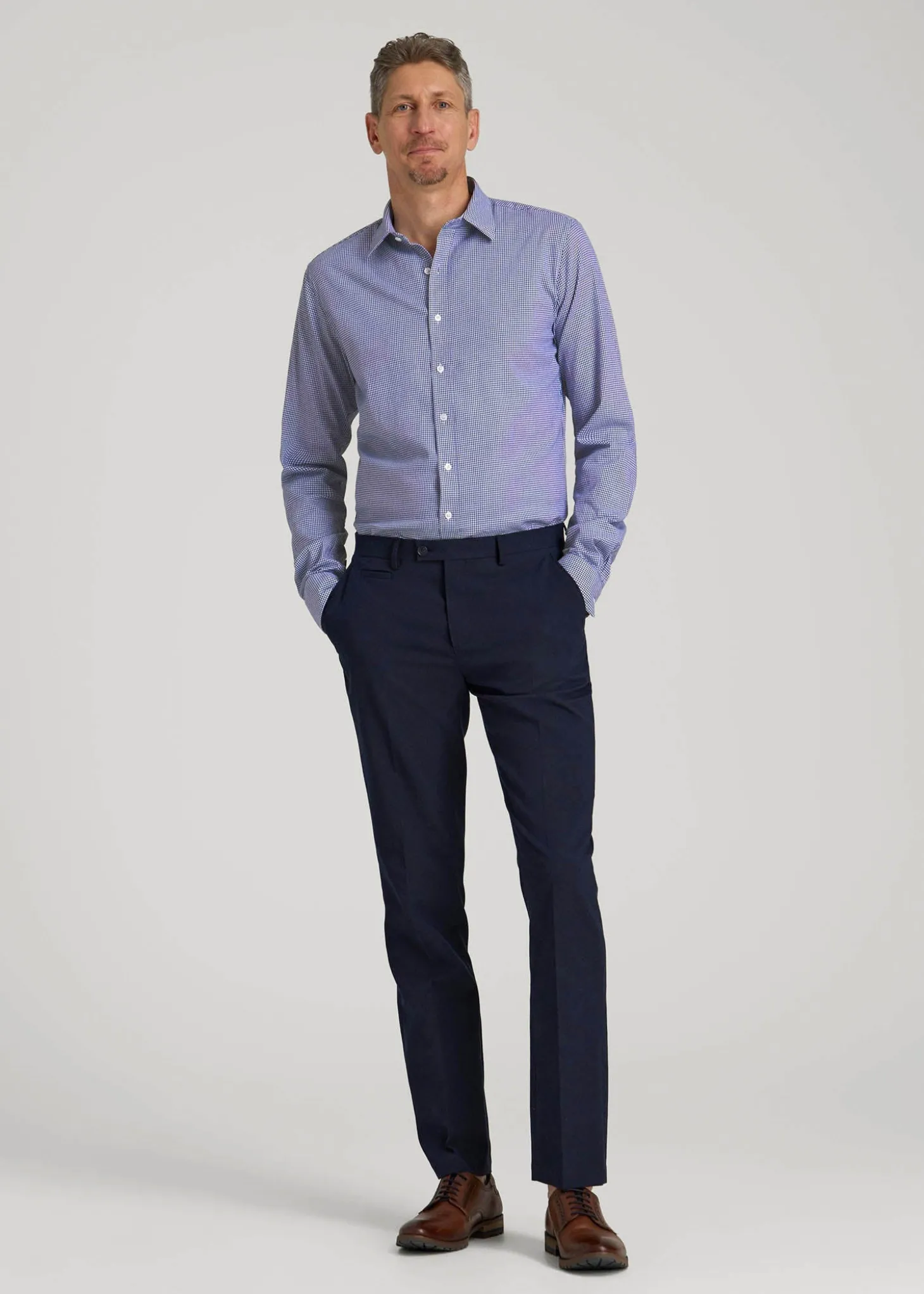 Oskar Easy Care Dress Shirt for Tall Men