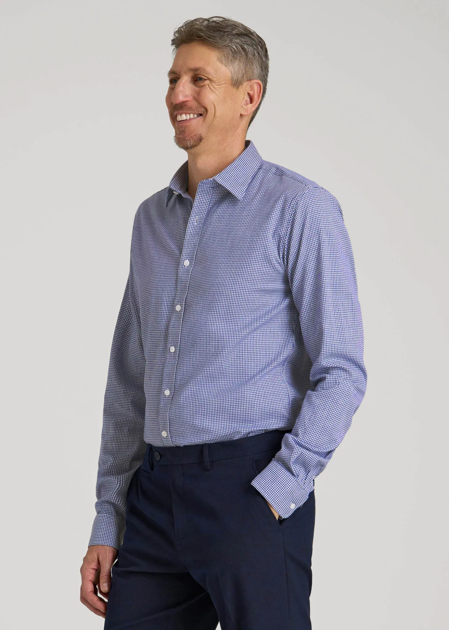 Oskar Easy Care Dress Shirt for Tall Men