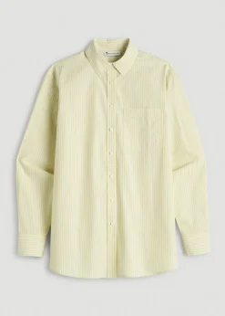 Oversized Poplin Button Shirt for Tall Women