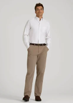 Oxford Cloth Button Down Shirt for Tall Men