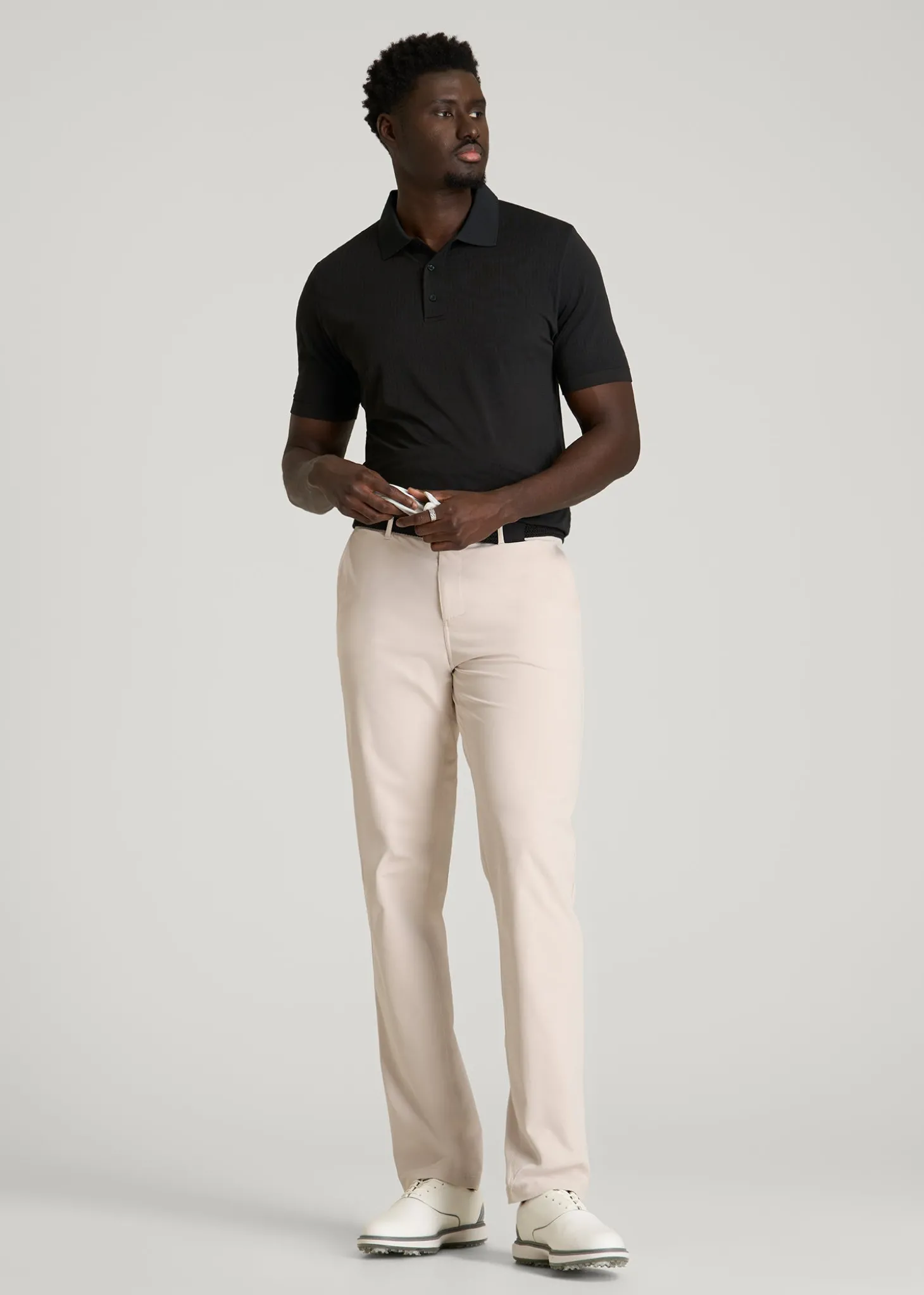 Performance Vented Golf Polo for Tall Men