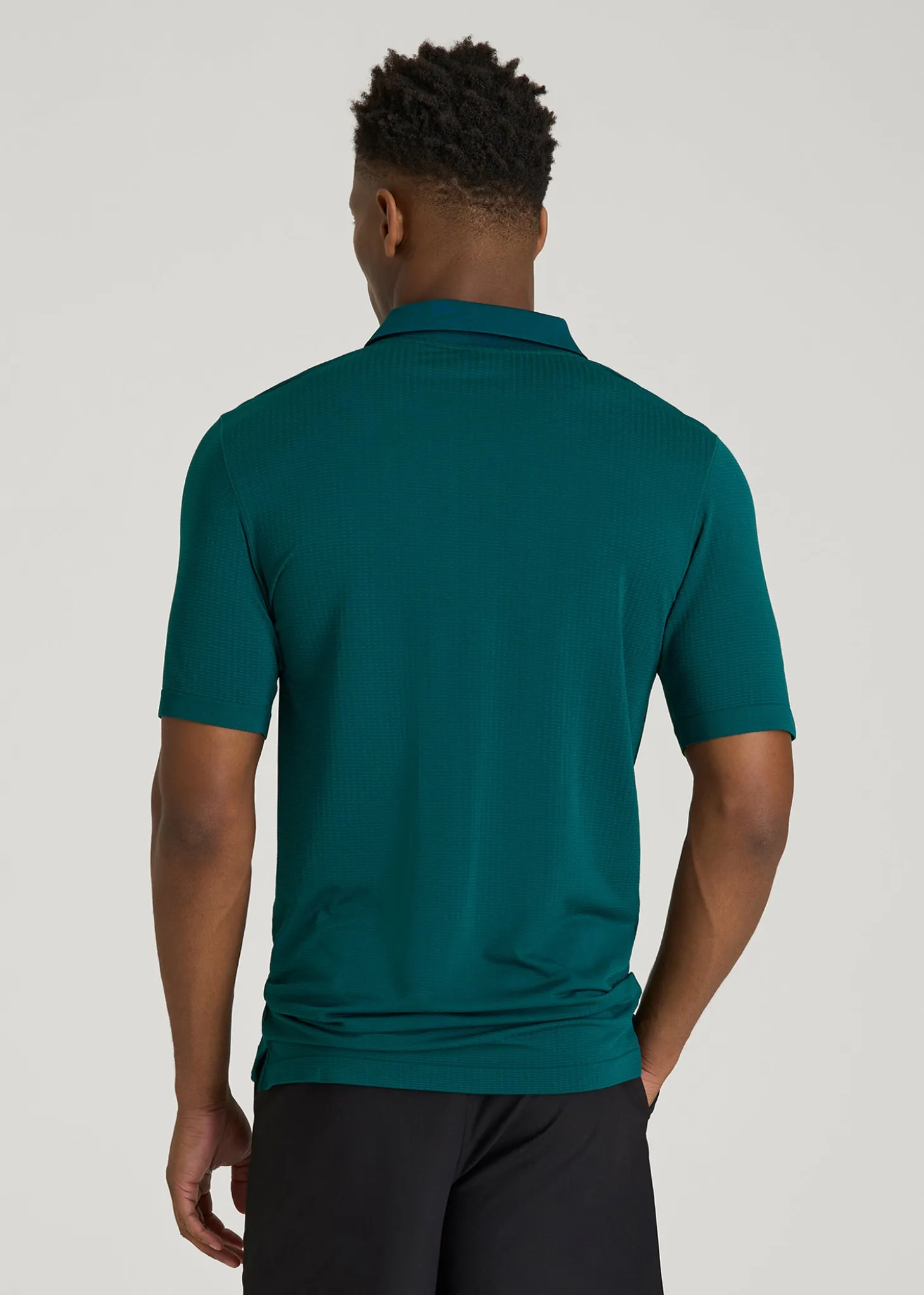 Performance Vented Golf Polo for Tall Men