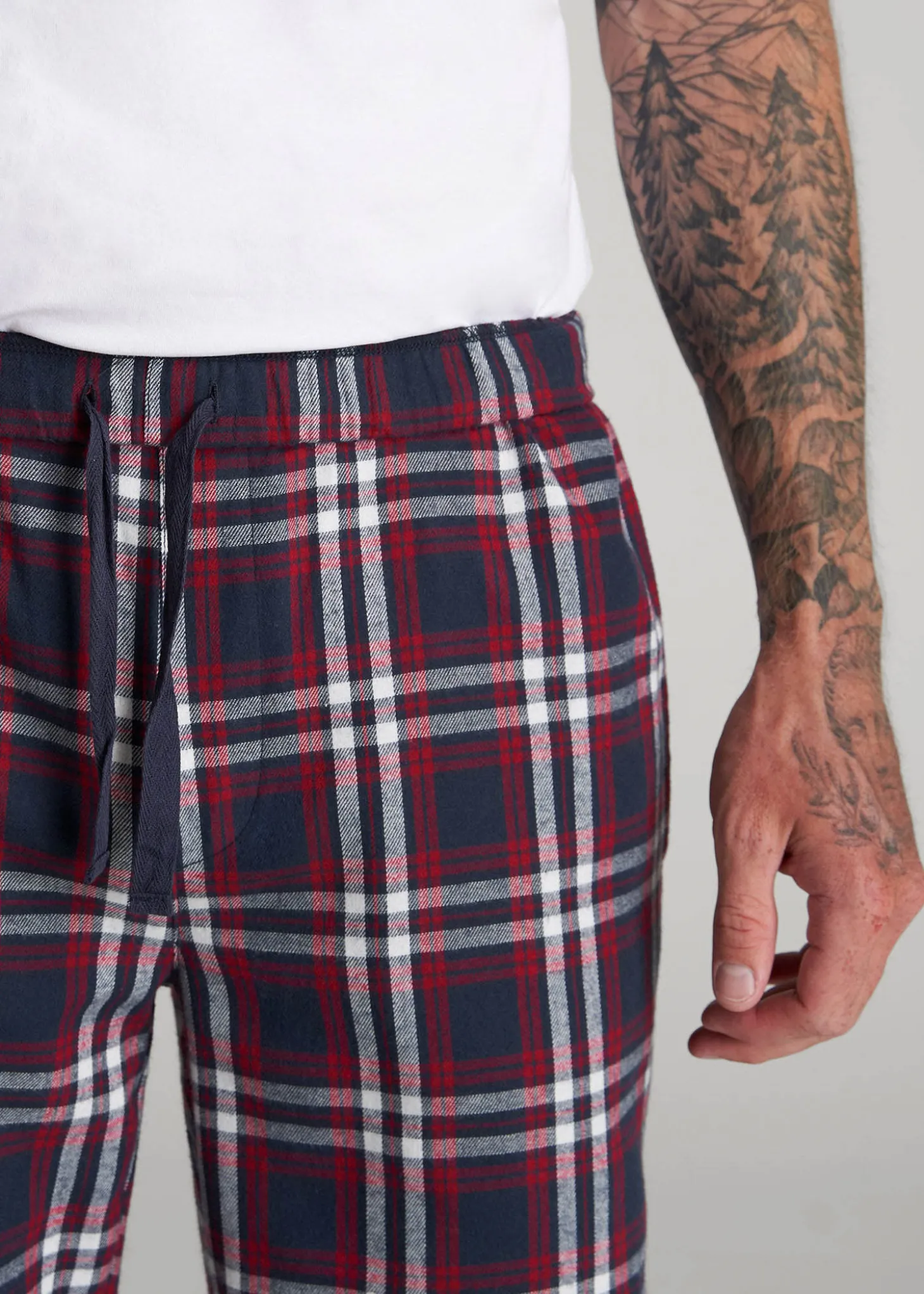 Plaid Pajama Pants for Tall Men