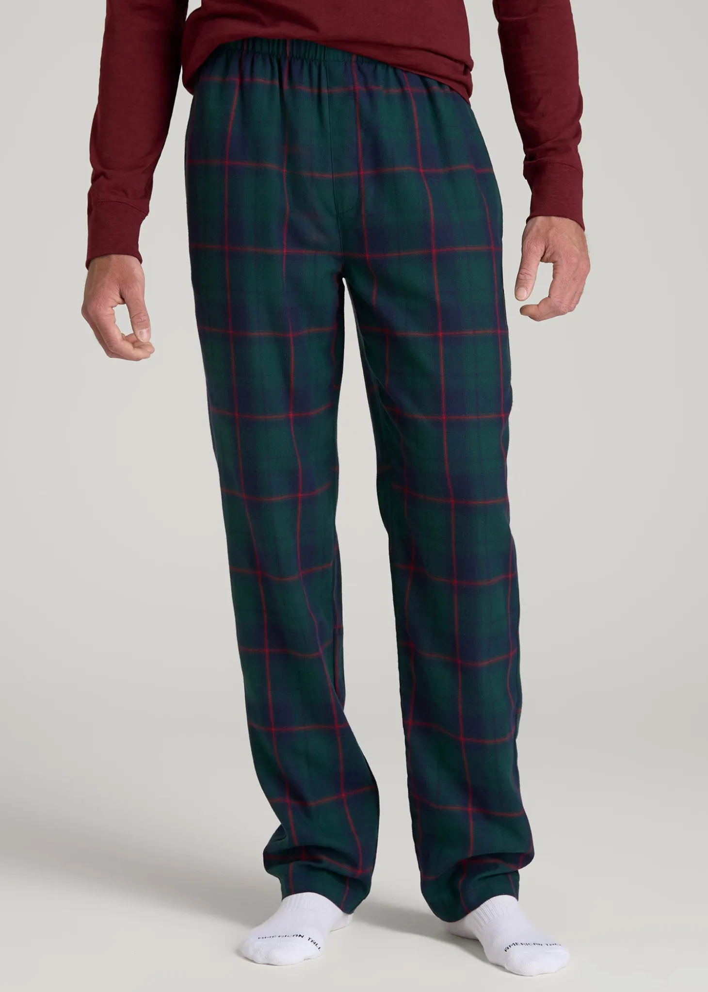 Plaid Pajama Pants for Tall Men