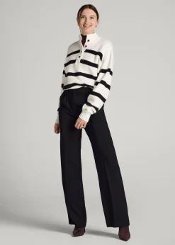Pleated WIDE Leg Dress Pants for Tall Women