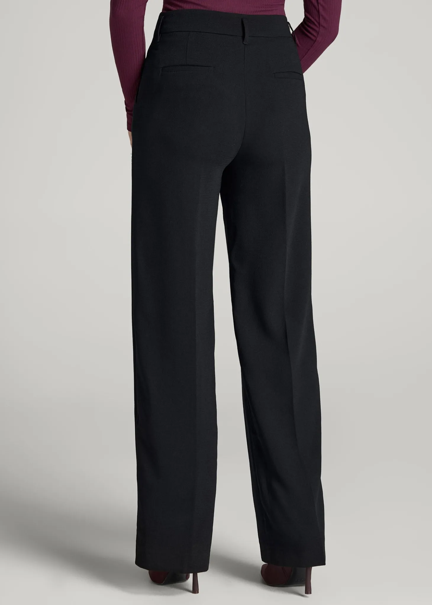 Pleated WIDE Leg Dress Pants for Tall Women