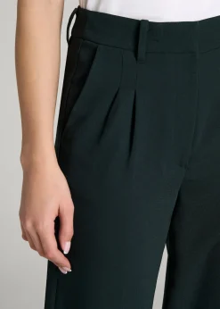 Pleated WIDE Leg Dress Pants for Tall Women