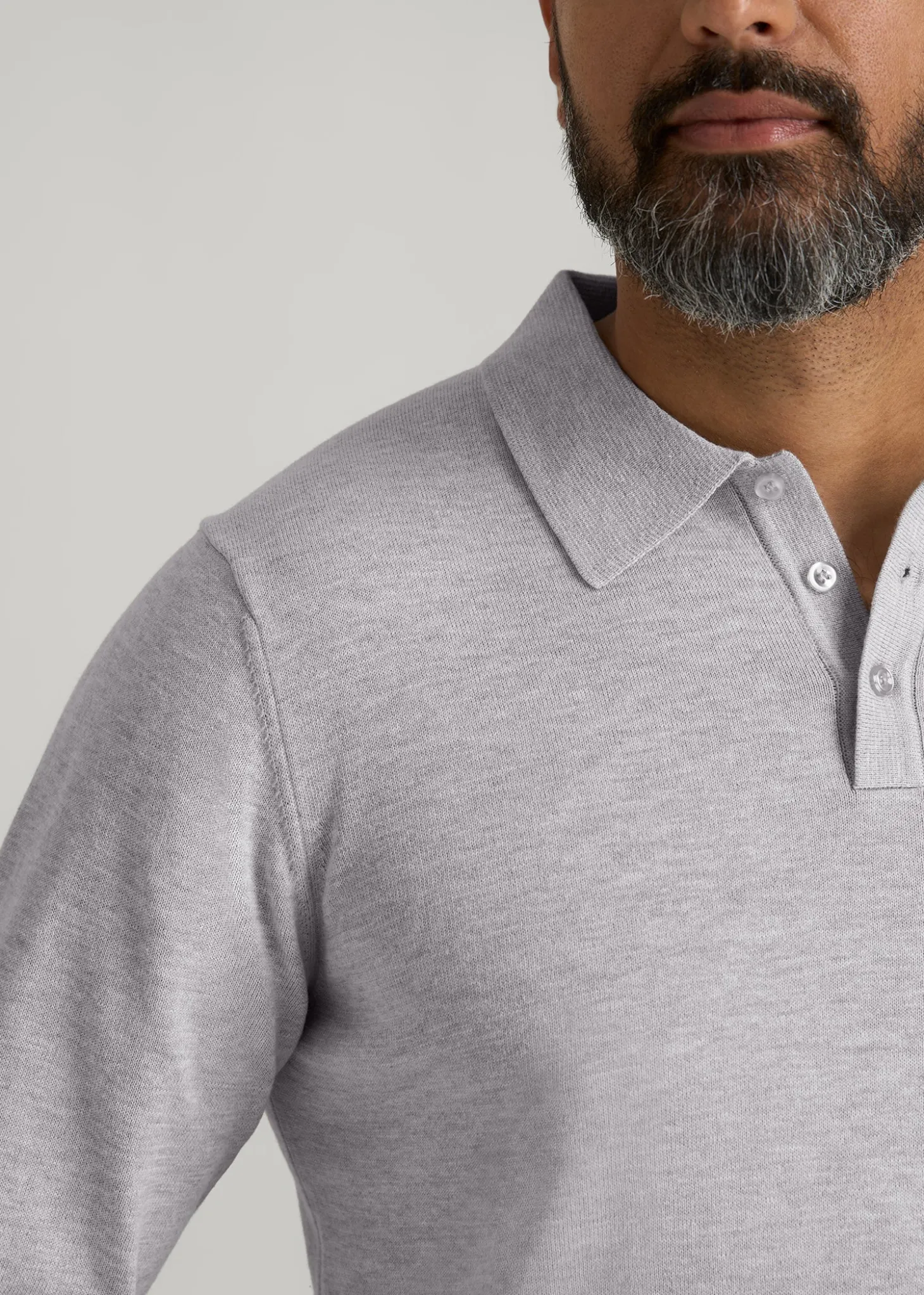 Polo Sweater for Tall Men