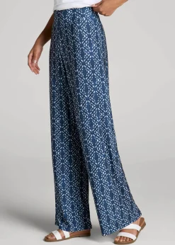 Pull-On Breezy Wide Leg Pants for Tall Women