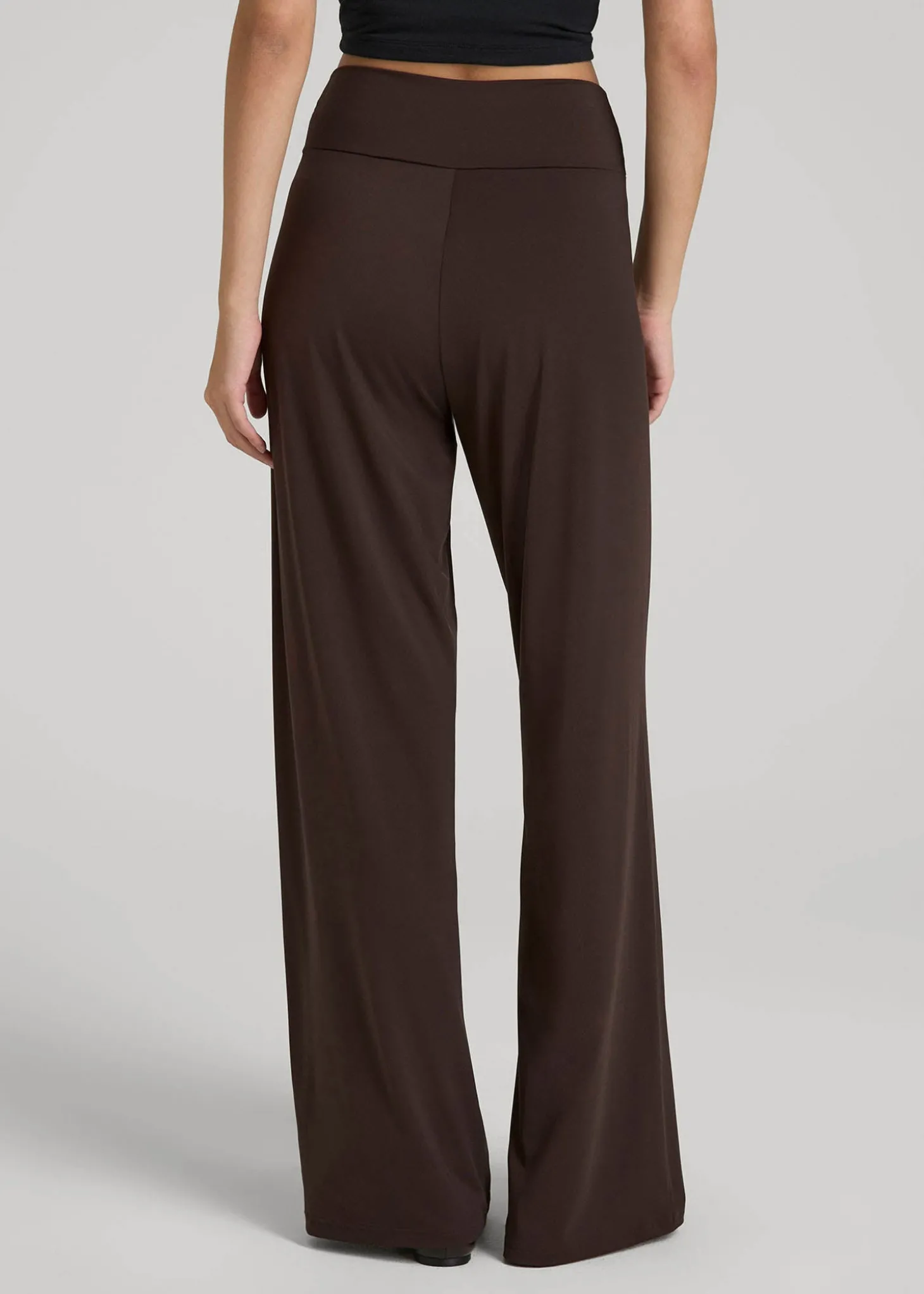 Pull-On Breezy Wide Leg Pants for Tall Women