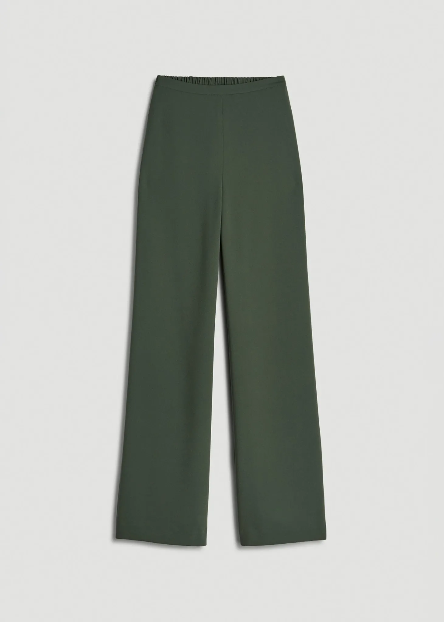 Pull-On Crepe Ultra Wide Pants for Tall Women