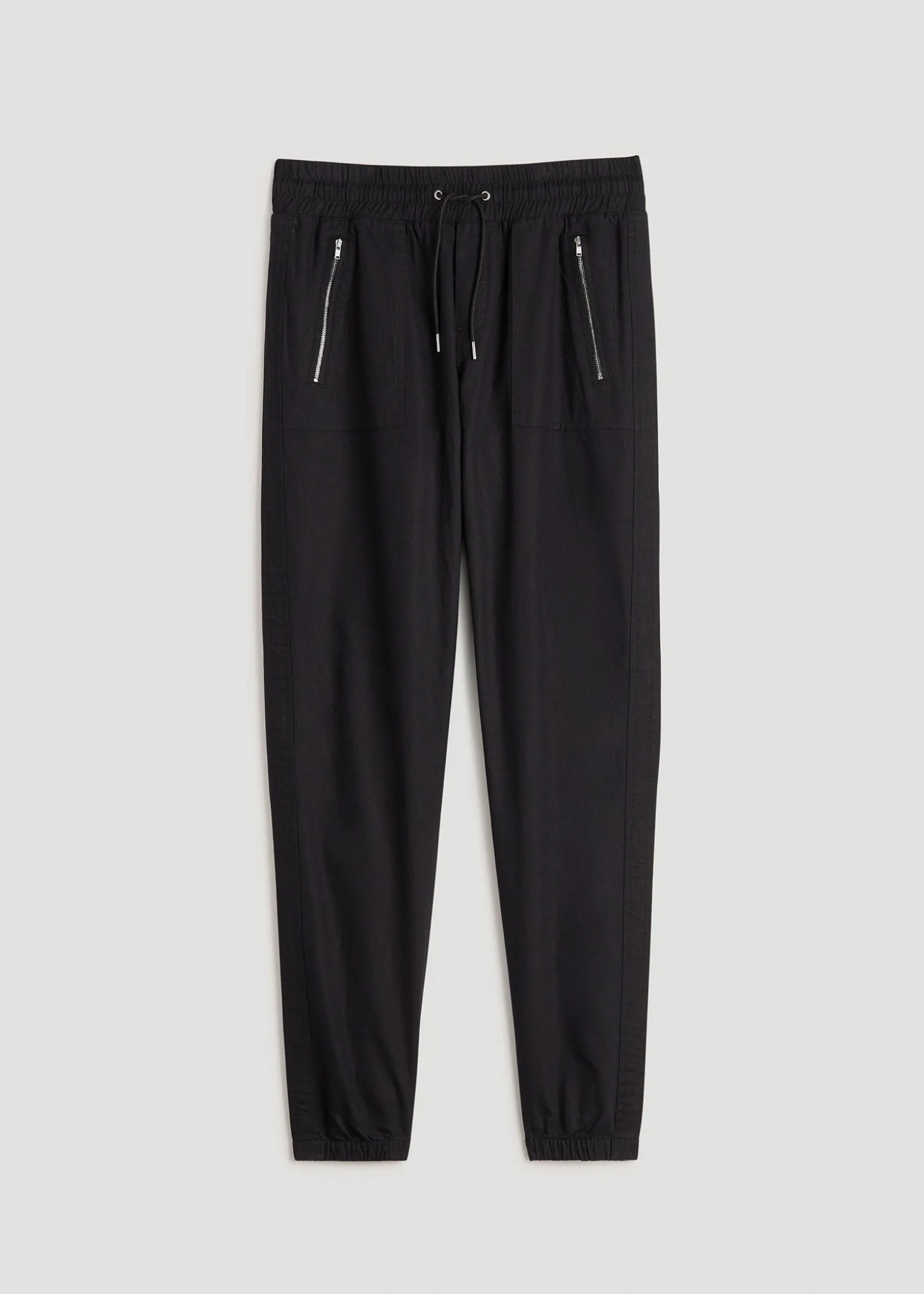 Pull-On Linen Joggers for Tall Women