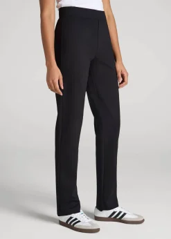 Pull-On Slim Dress Pants for Tall Women