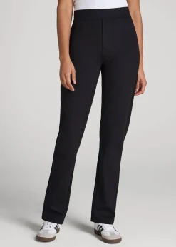 Pull-On Slim Dress Pants for Tall Women