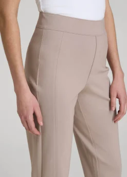 Pull-on Slim Dress Pants for Tall Women