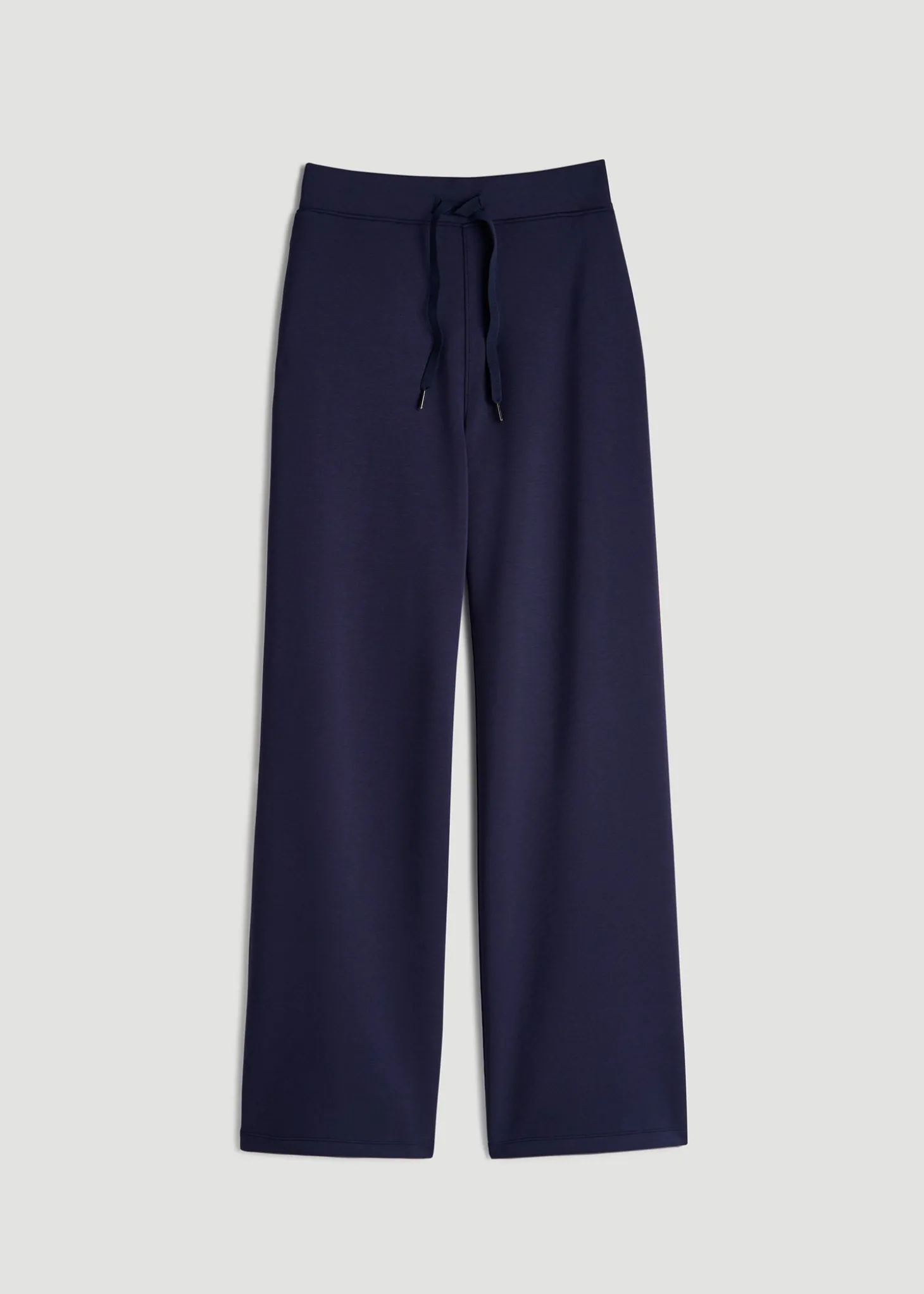 Pull-On Tie Waist Wide Leg Pants for Tall Women
