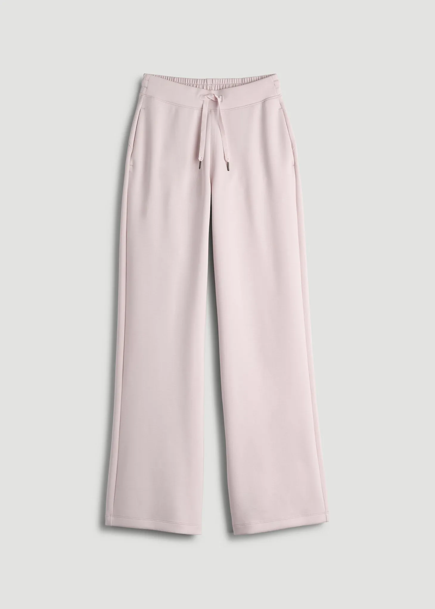 Pull-On Tie Waist Wide Leg Pants for Tall Women