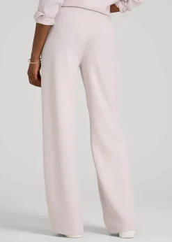 Pull-On Tie Waist Wide Leg Pants for Tall Women