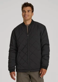 Quilted Jacket for Tall Men