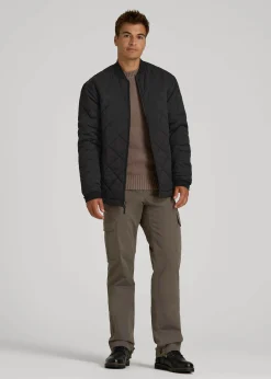 Quilted Jacket for Tall Men