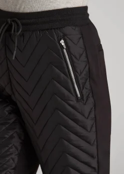 Quilted Joggers for Tall Women