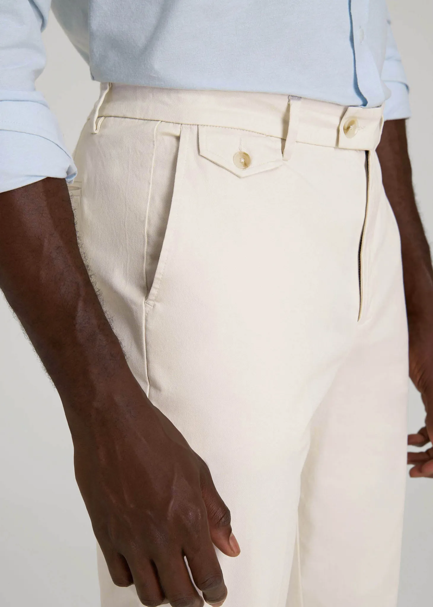 Refined Chinos for Tall Men