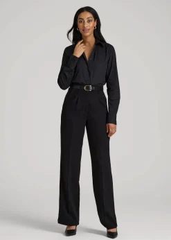 Regular Fit Dress Shirt for Tall Women