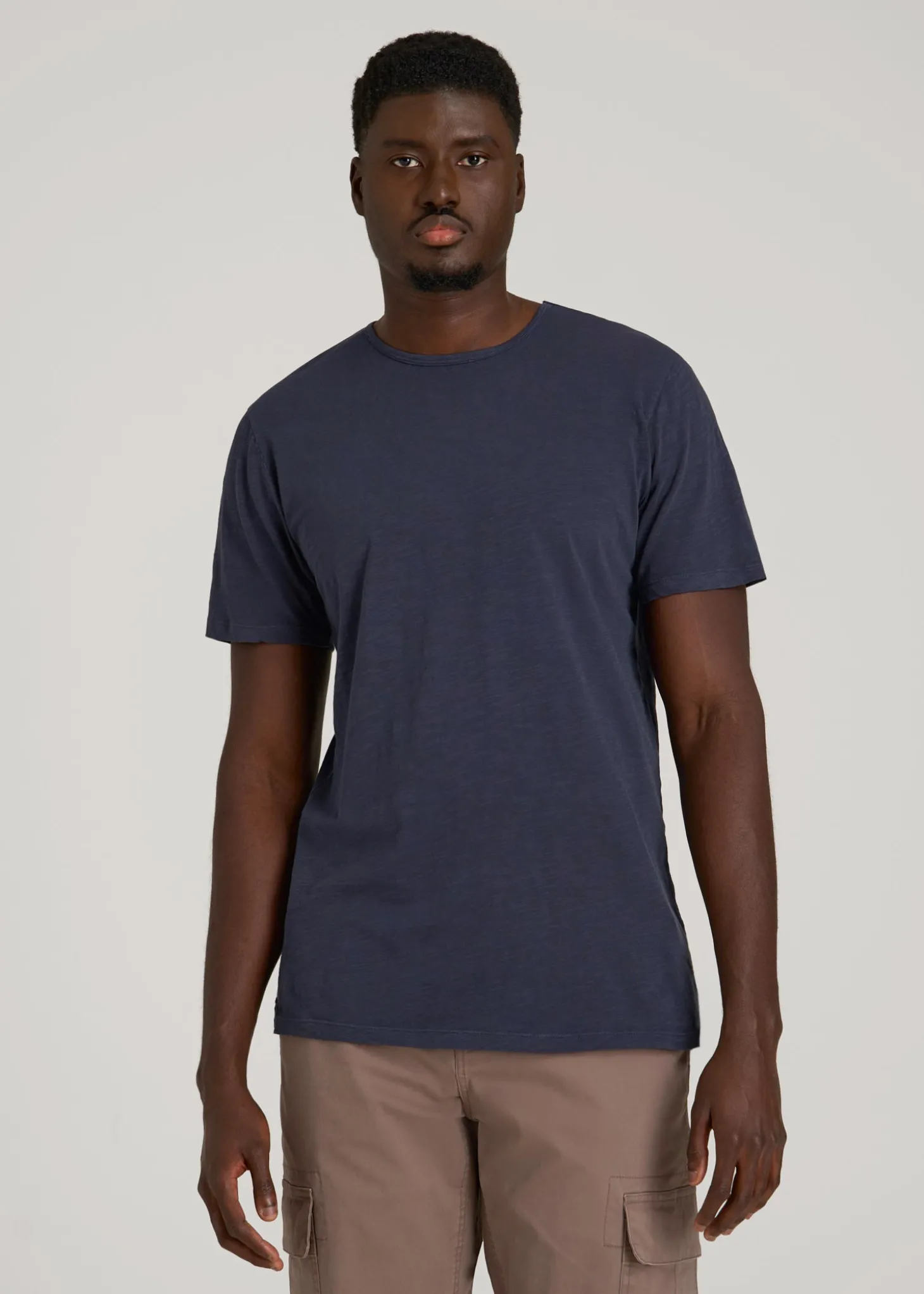 REGULAR-FIT Slub Tee for Tall Men