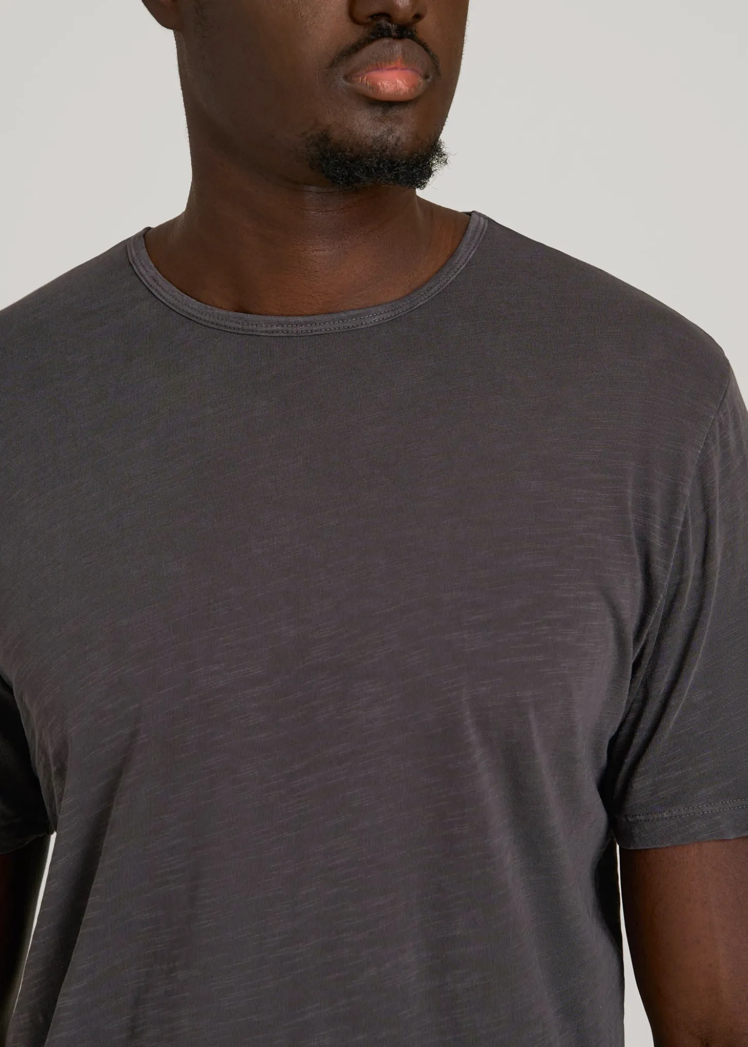 REGULAR-FIT Slub Tee for Tall Men