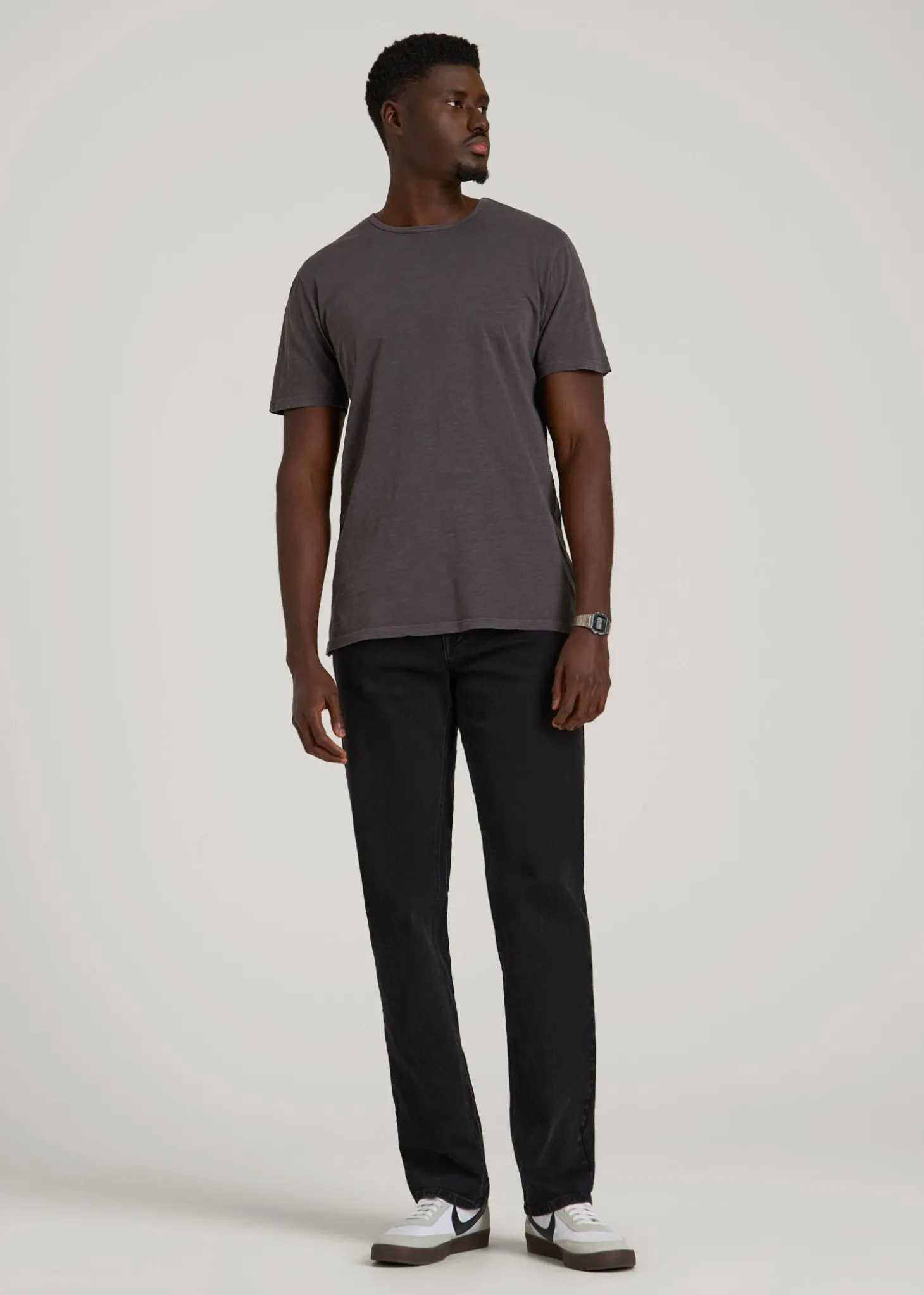 REGULAR-FIT Slub Tee for Tall Men