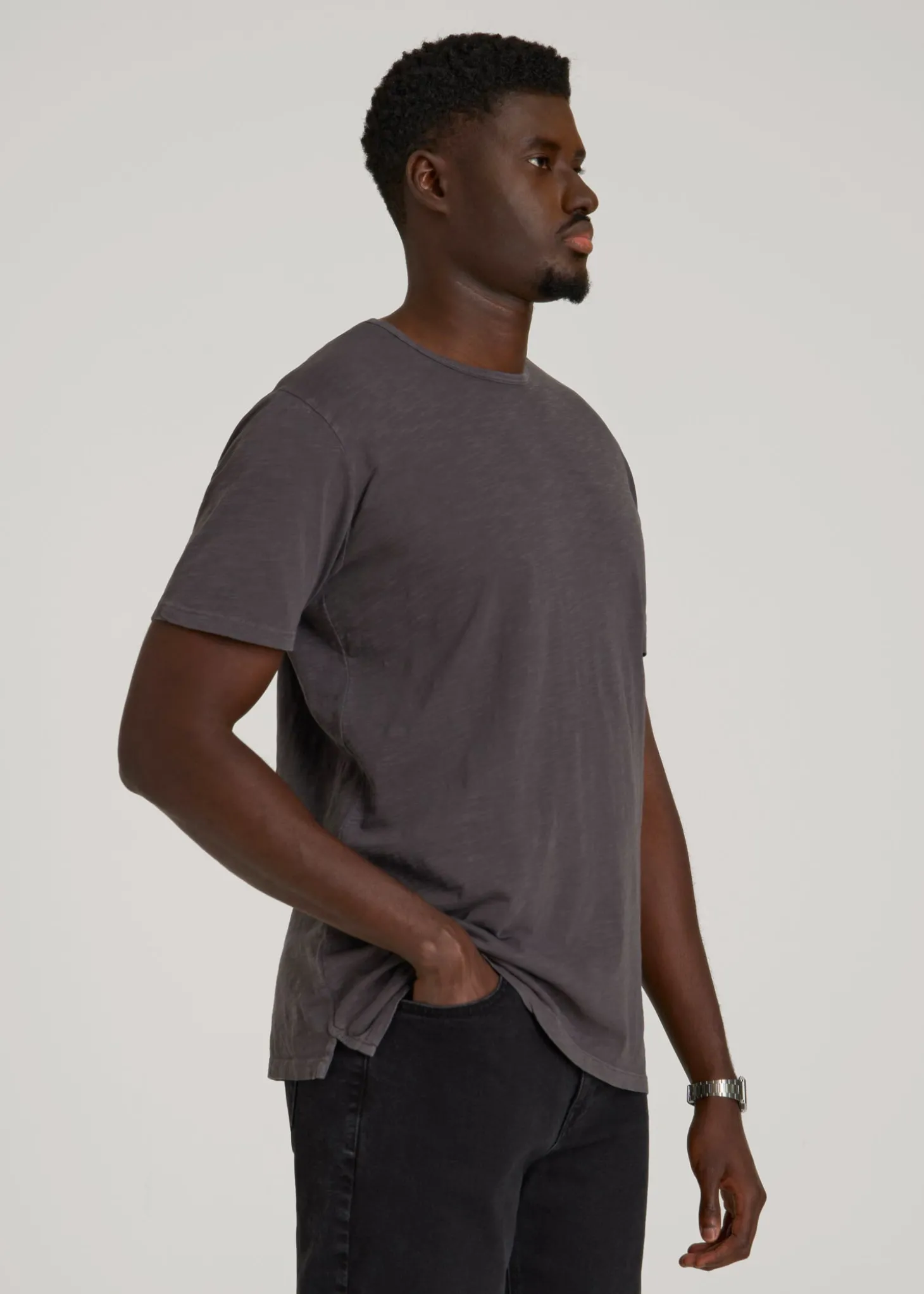REGULAR-FIT Slub Tee for Tall Men