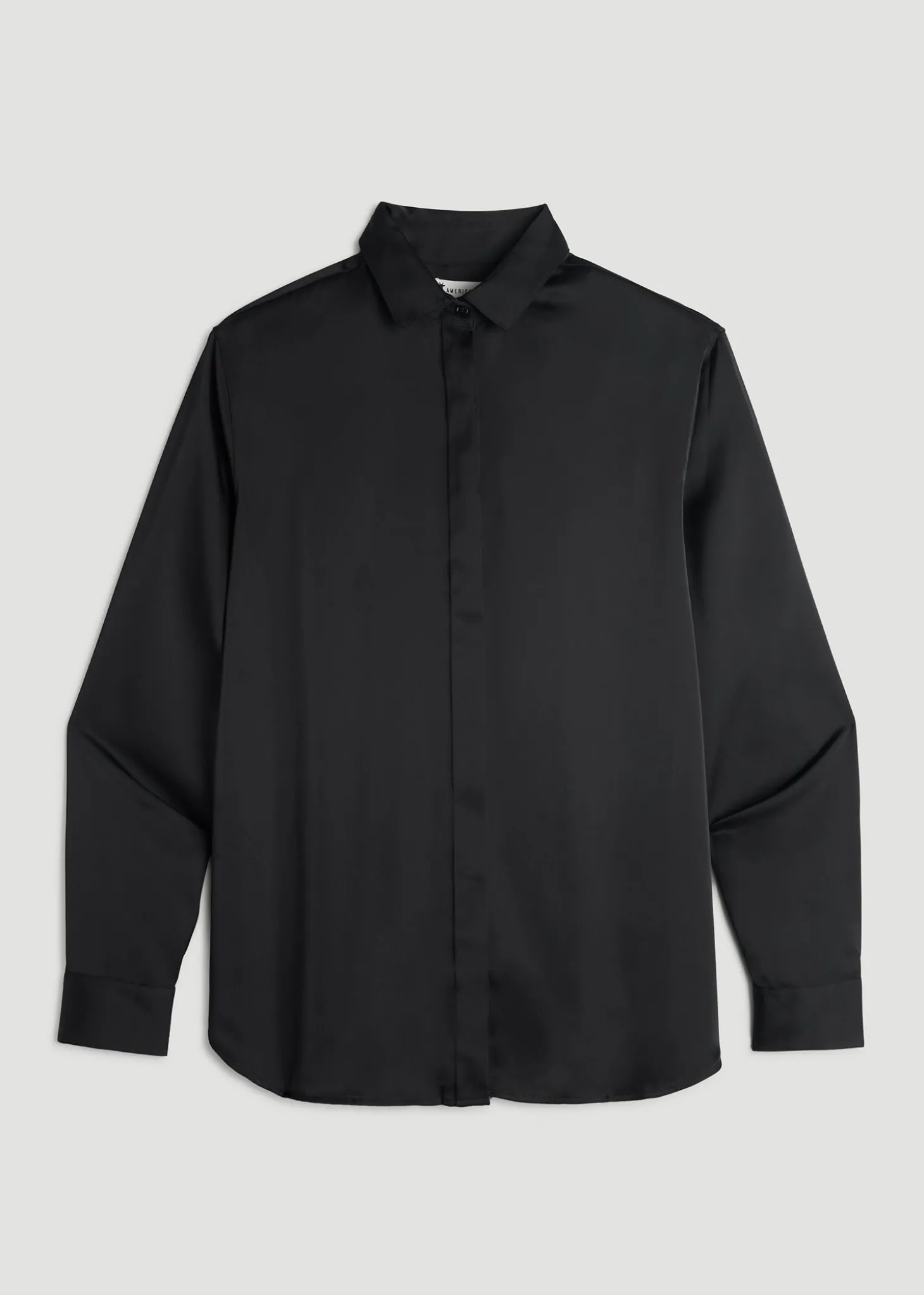 Relaxed Button-Up Blouse for Tall Women