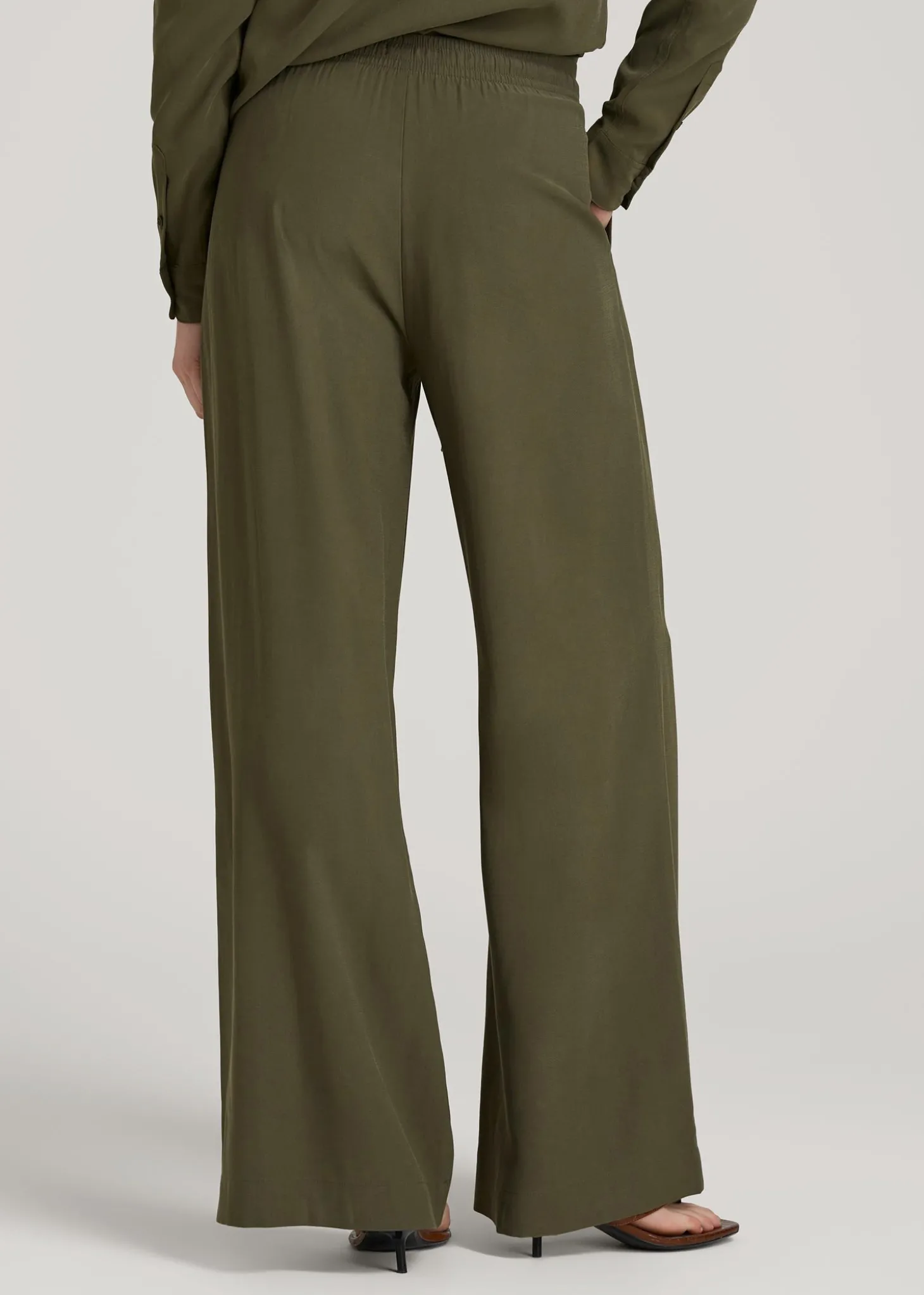 Relaxed Pull-On Pants for Tall Women