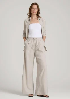 Relaxed Pull-On Pants for Tall Women