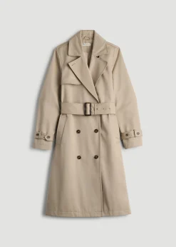 Relaxed Trench Coat for Tall Women