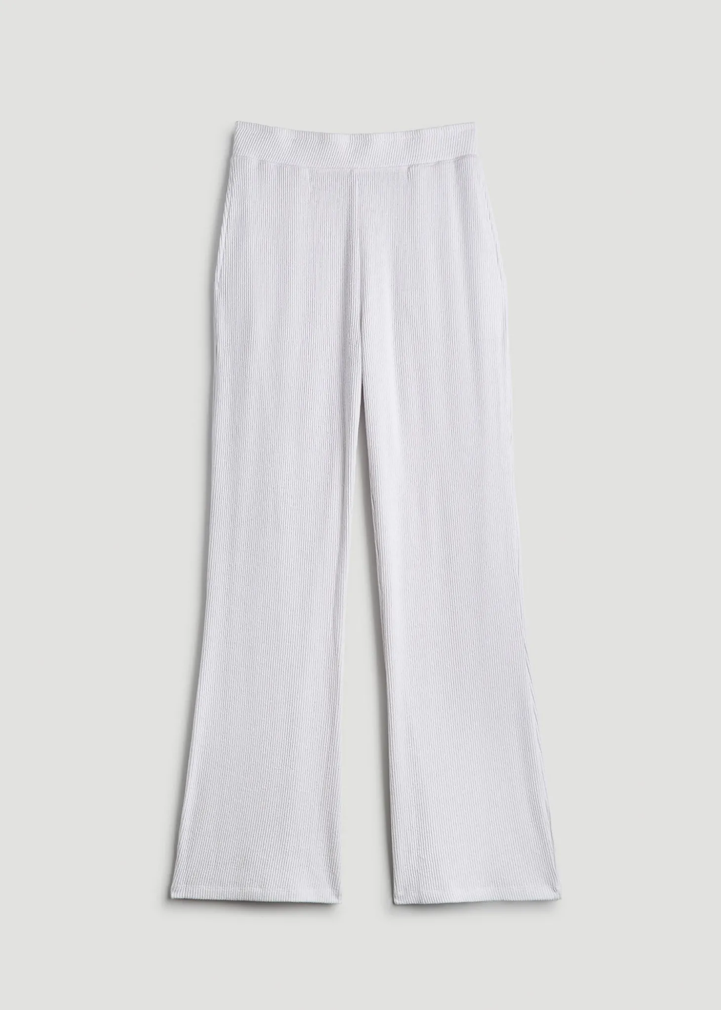 Ribbed Flare Lounge Pants for Tall Women