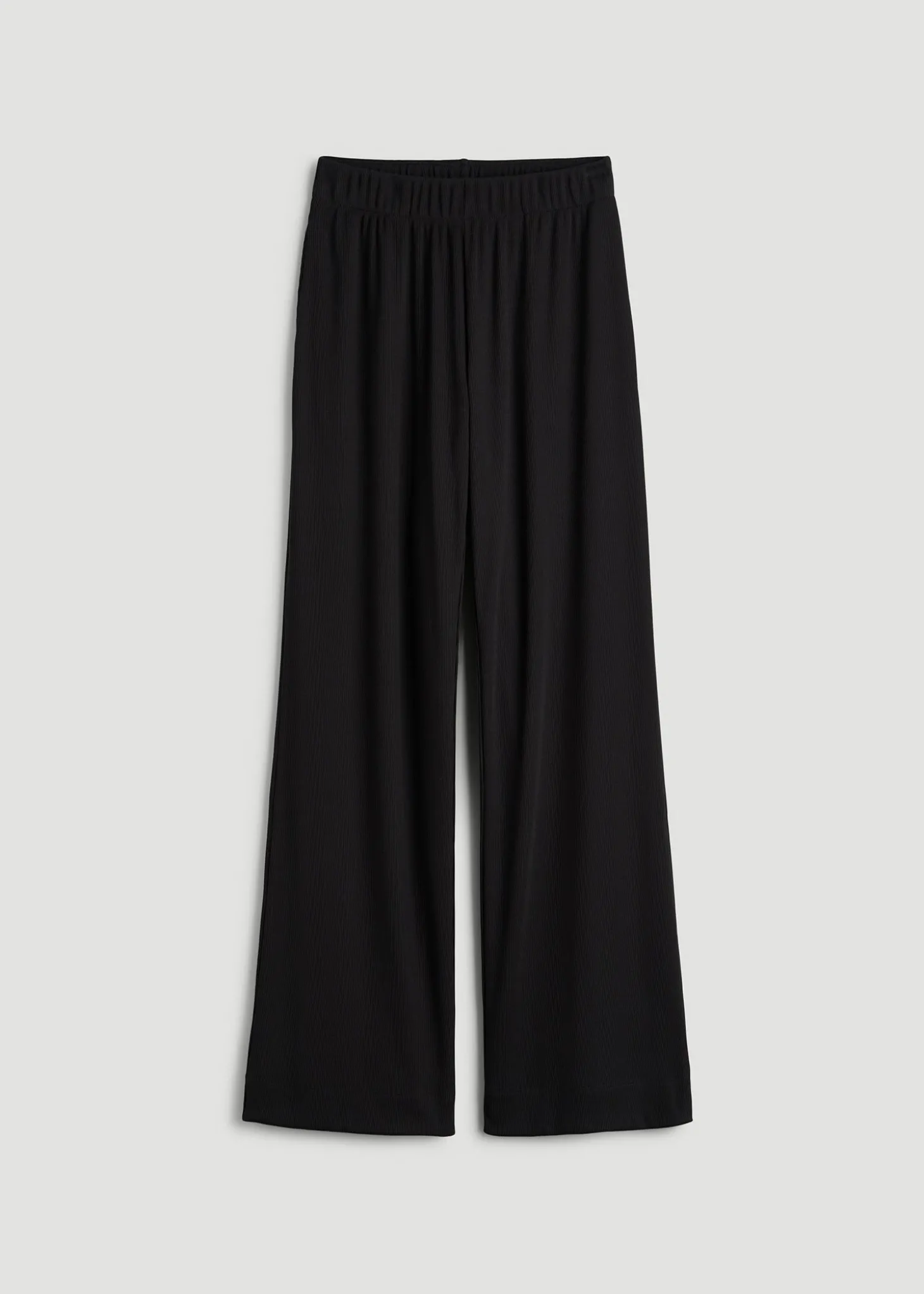 Ribbed Knit Wide Leg Pant for Tall Women