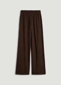 Ribbed Knit Wide Leg Pant for Tall Women