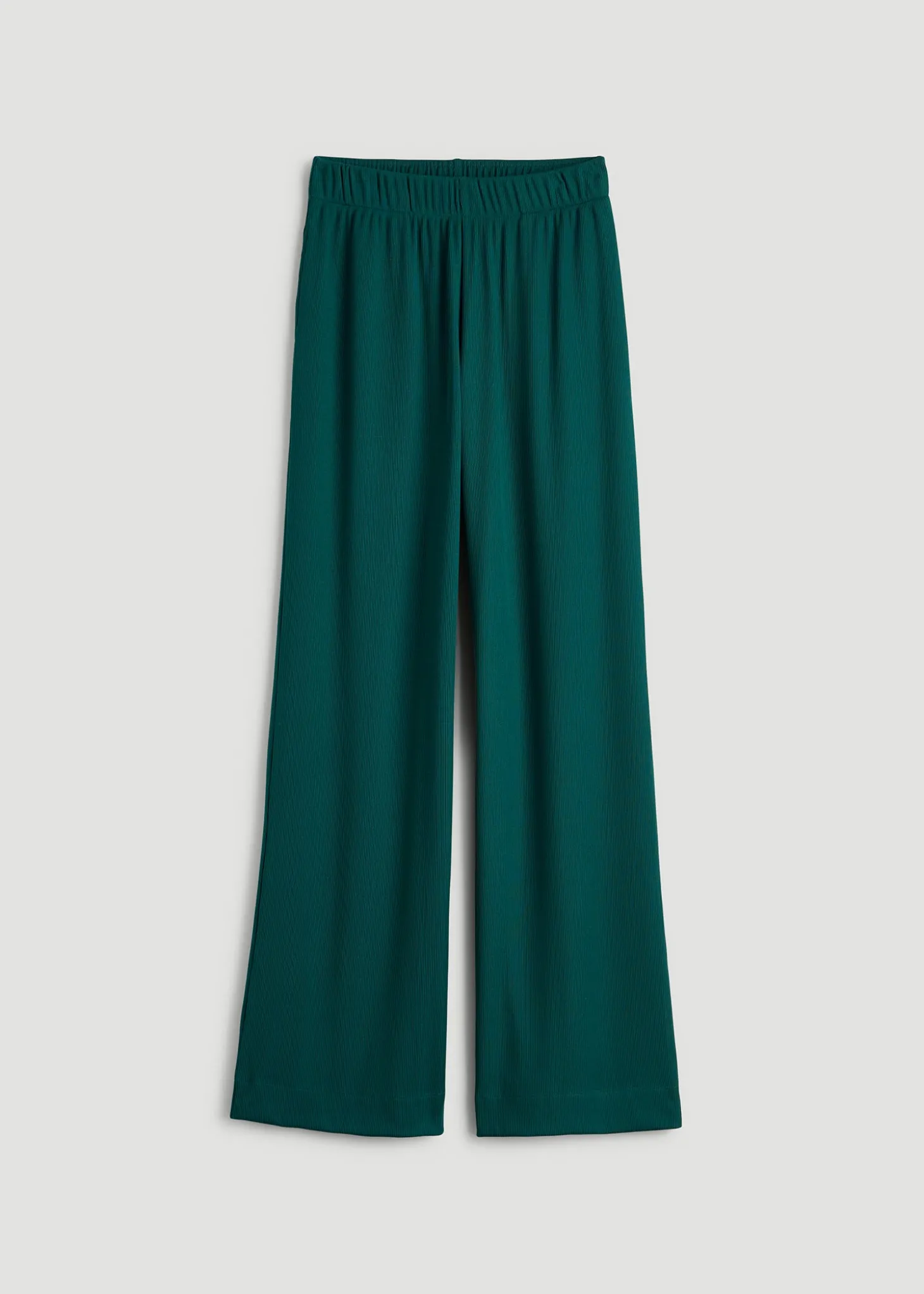 Ribbed Knit Wide Leg Pant for Tall Women