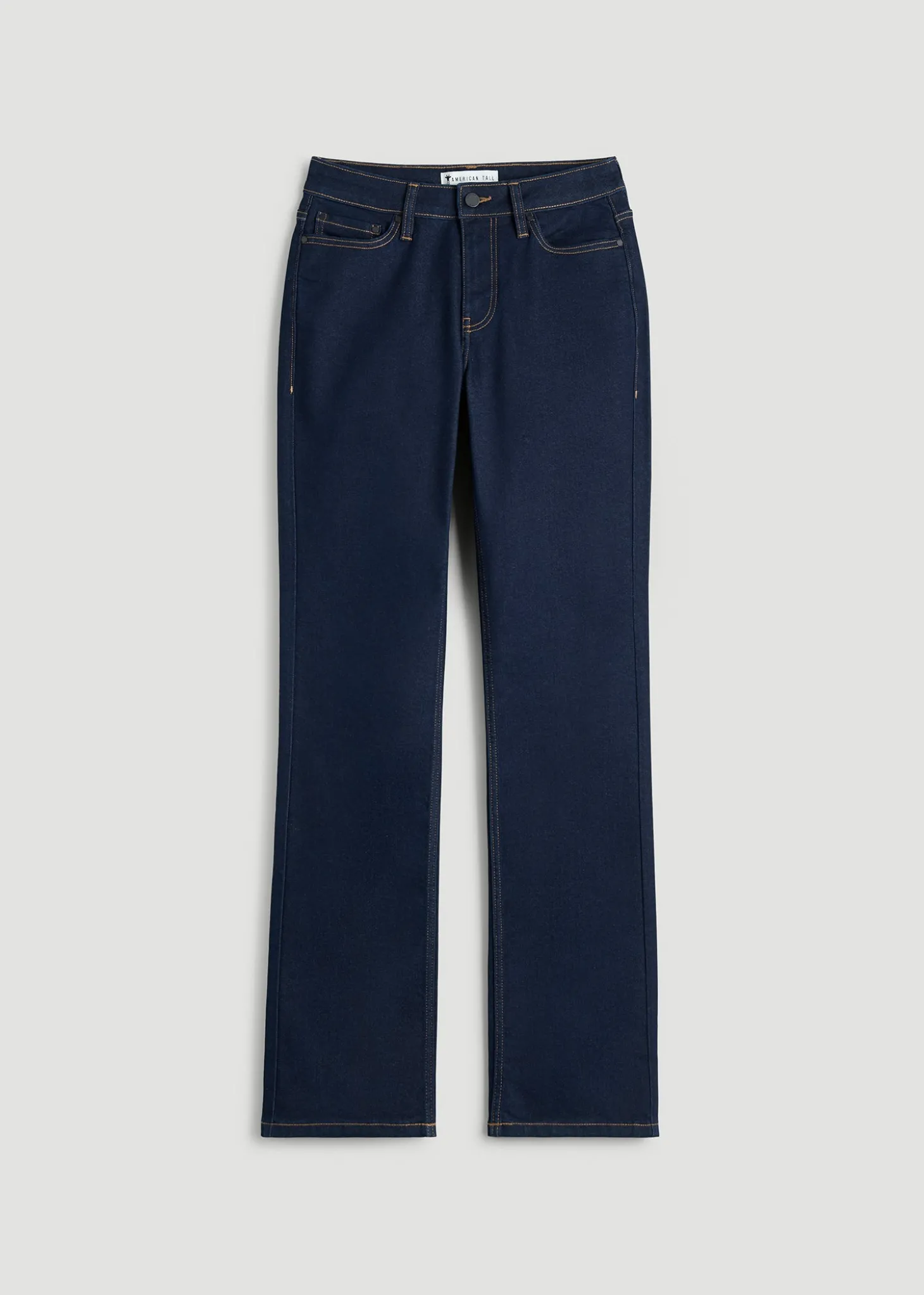 Sadie Mid-Rise Straight Fit Jeans for Tall Women