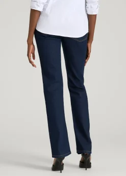 Sadie Mid-Rise Straight Fit Jeans for Tall Women